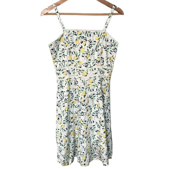 TRISTAN Lemon Citrus Print Cotton Sundress - Picture 2 of 10